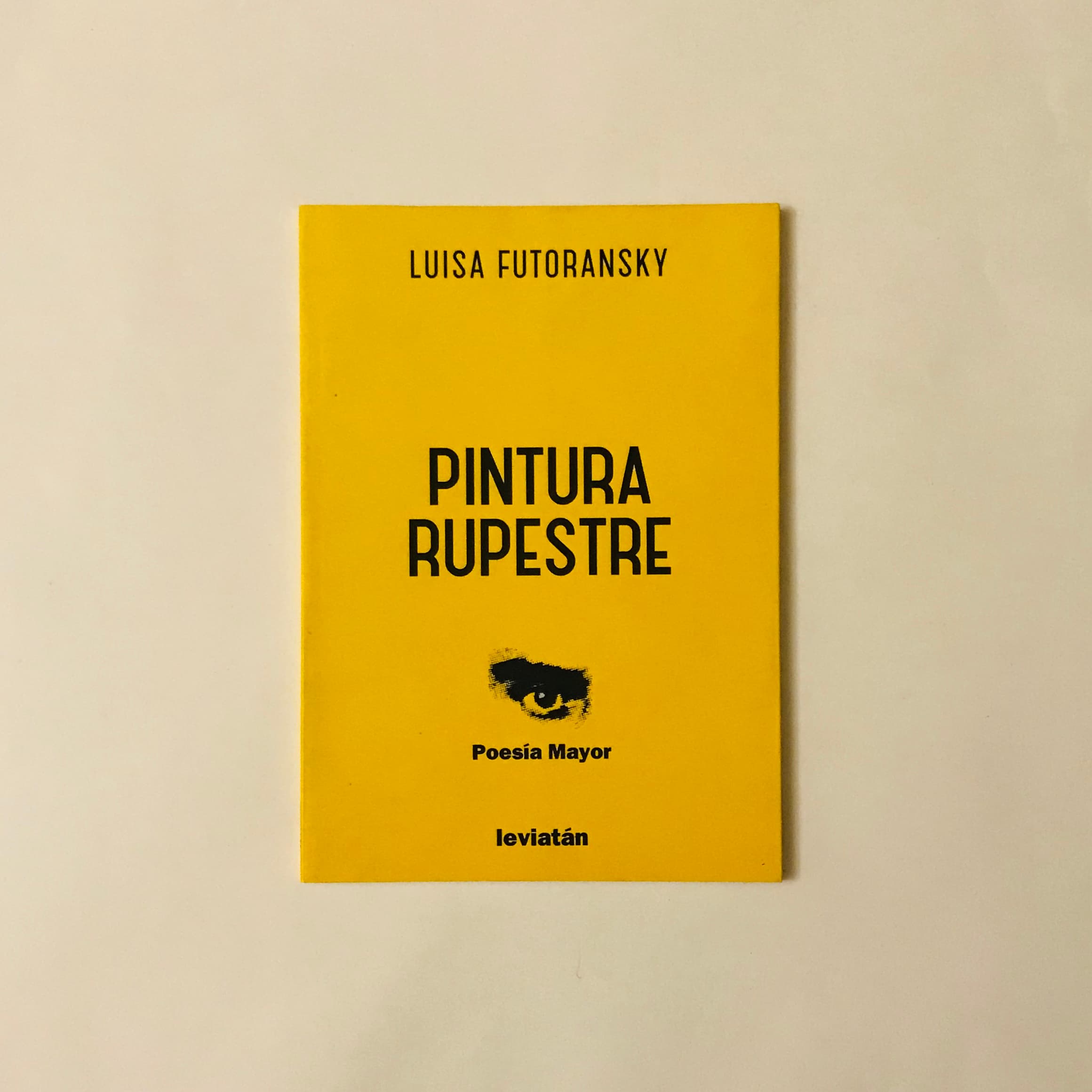 "PINTURA RUPESTRE", de Luisa Futoransky