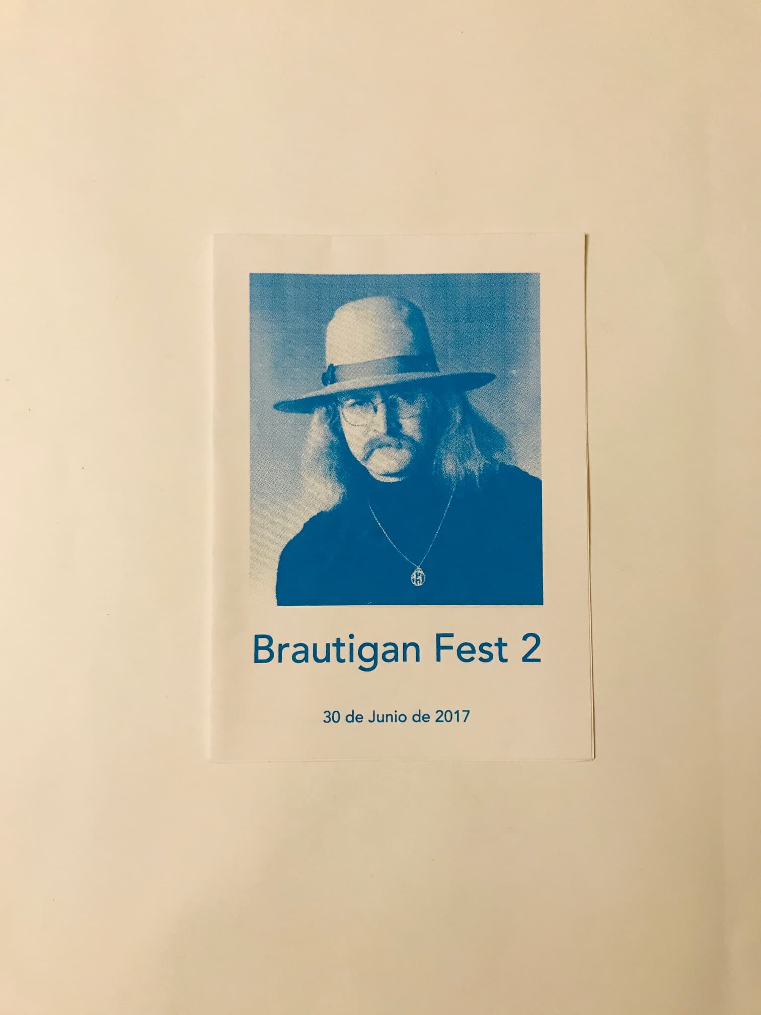 "BRAUTIGAN FEST 2", FANZINE