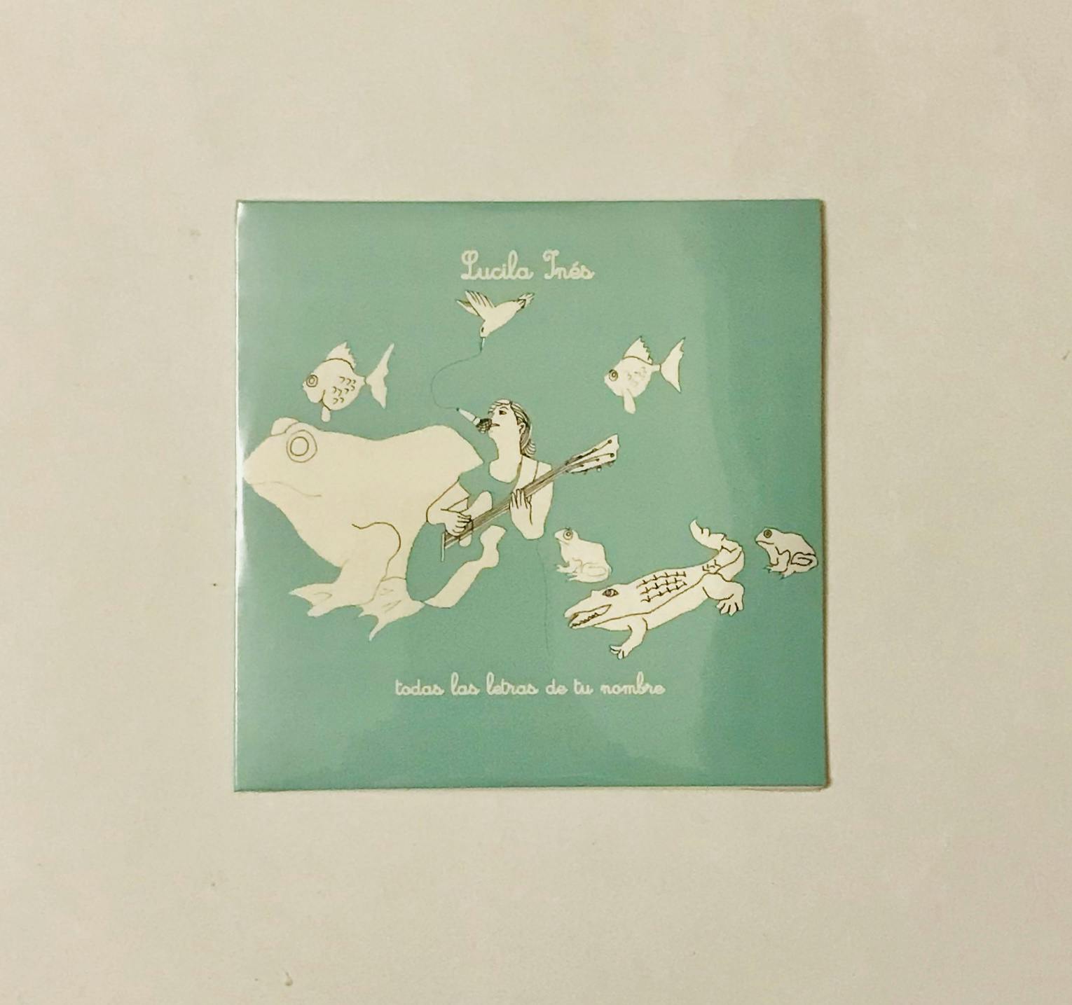 "TODAS LAS LETRAS DE TU NOMBRE", CD de Lucila Inés